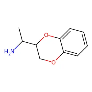 1-(2,3-dihydro-1,4-benzodioxin-3-yl)ethanamine structure