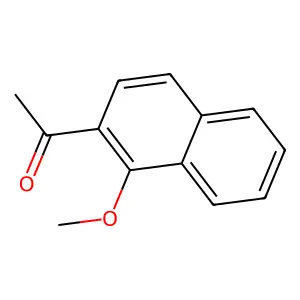 1-(1-methoxynaphthalen-2-yl)ethanone structure