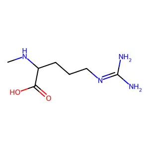 N2-Methyl-L-arginine structure