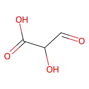 Compound C3H4O4 structure