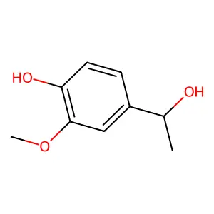 Compound C9H12O3 structure