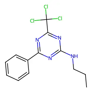 Compound C13H13Cl3N4 structure