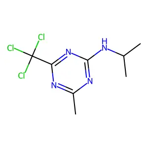Compound C8H11Cl3N4 structure