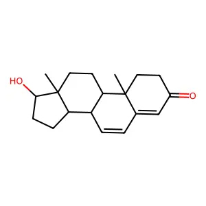6-Dehydrotestosterone structure