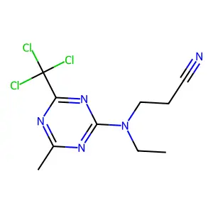 Compound C10H12Cl3N5 structure