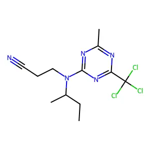 Compound C12H16Cl3N5 structure