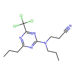 Compound C13H18Cl3N5 structure