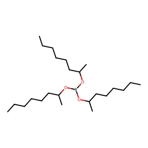 trioctan-2-yl borate structure