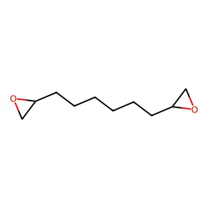 Oxirane, 2,2'-(1,6-hexanediyl)bis- structure
