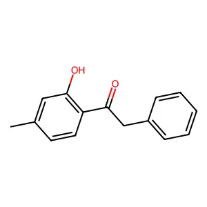 1-(2-hydroxy-4-methylphenyl)-2-phenylethanone structure