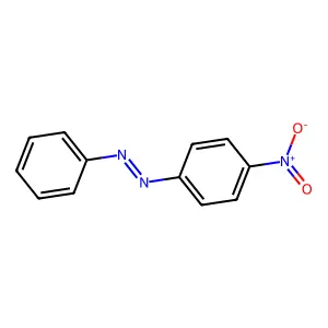 (4-nitrophenyl)-phenyldiazene structure