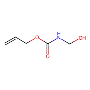 Allyl N-methylolcarbamate structure