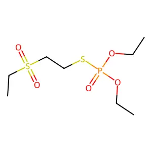 Demeton-S Sulfone structure