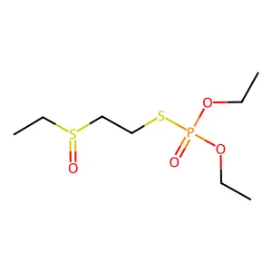 Demeton-S Sulfoxide structure