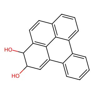B(e)P 4,5-dihydrodiol structure