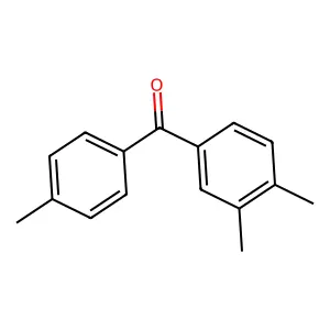 (3,4-dimethylphenyl)-(4-methylphenyl)methanone structure