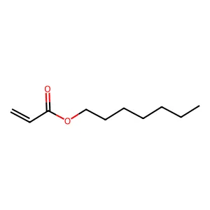 Heptyl acrylate structure