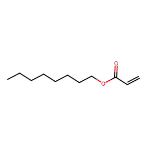 Octyl acrylate structure