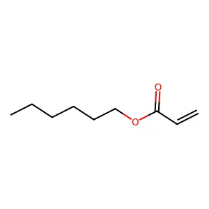Hexyl acrylate structure