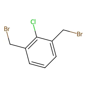 1,3-Bis(bromomethyl)-2-chlorobenzene structure