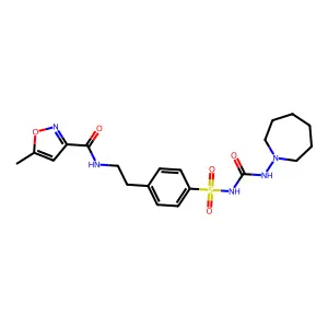 Glisoxepide structure