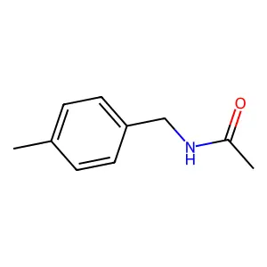 N-[(4-methylphenyl)methyl]acetamide structure