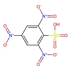 Compound C6H3N3O9S structure
