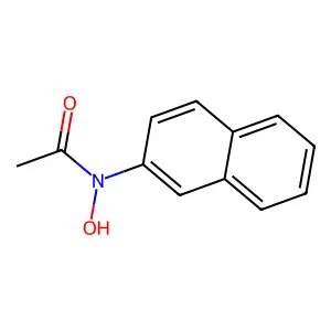 N-Hydroxy-N-2-naphthalenylacetamide structure