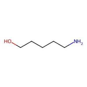 5-Amino-1-pentanol structure