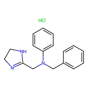 Antazoline hydrochloride structure