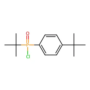Phosphinic chloride, tert-butyl(p-tert-butylphenyl)- structure