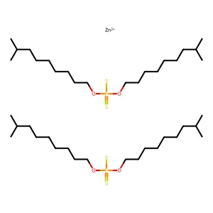 Isodecyl ZDDP structure