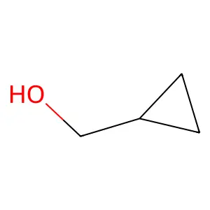 Cyclopropylmethanol structure