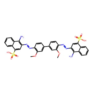 C.I. Direct Red 7 structure