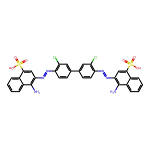 C.I. Direct Red 61 structure