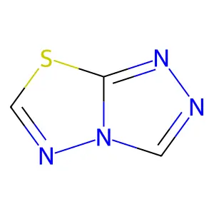 1,2,4-Triazolo[3,4-b][1,3,4]thiadiazole structure