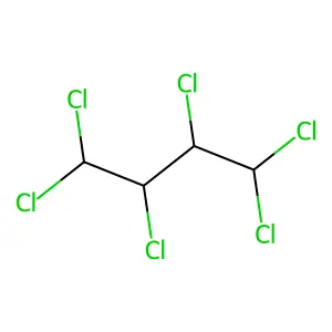 BUTANE, 1,1,2,3,4,4-HEXACHLORO- structure
