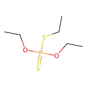 O,O,S-Triethyl dithiophosphate structure