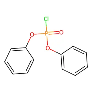 Diphenyl chlorophosphate structure