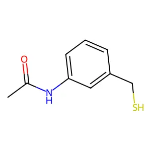 ANILINE, N-ACETYL-3-METHYLTHIO- structure