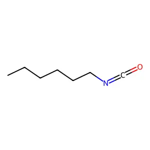 Hexyl isocyanate structure