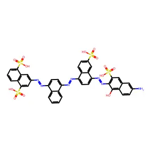 Compound C40H27N7O13S4 structure