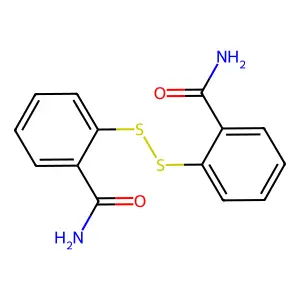 Benzamide, 2,2'-dithiobis- structure