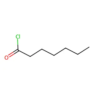 HEPTANOYL CHLORIDE structure