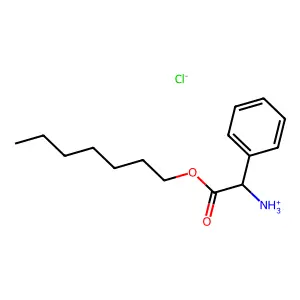 Aceverine hydrochloride structure