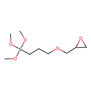 trimethoxy-[3-(oxiran-2-ylmethoxy)propyl]silane structure