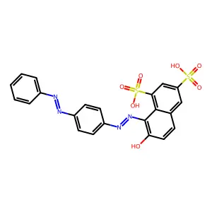 Compound C22H16N4O7S2 structure