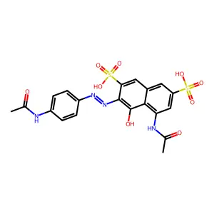 Acid Violet 7 free acid structure