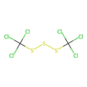 Trisulfide, bis(trichloromethyl)- structure
