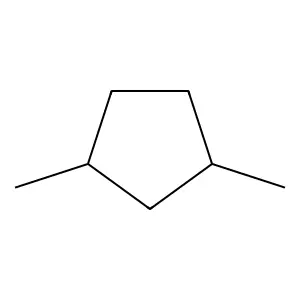 cis-1,3-Dimethylcyclopentane structure